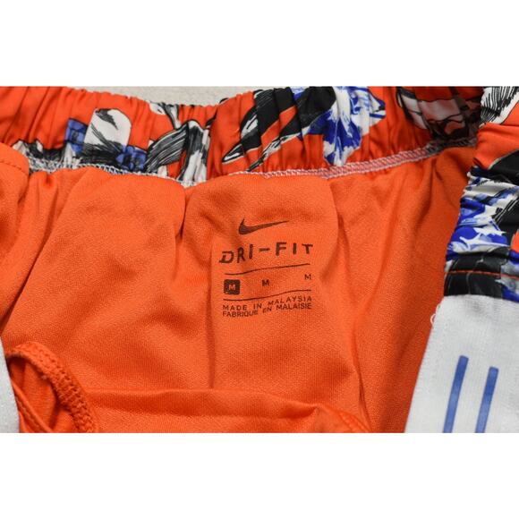 Nike Dri-FIT Shorts Women's Regular Size M Floral Running Athletic Unique - Picture 6 of 8